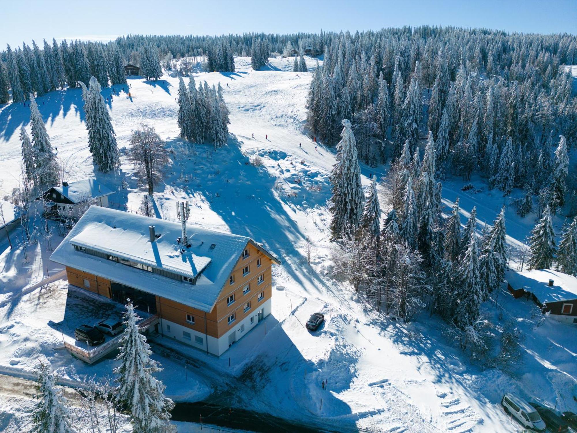 פלדברג Stube9 Am Feldberg, Direkt An Der Skipiste, Ski In-Ski Out מראה חיצוני תמונה