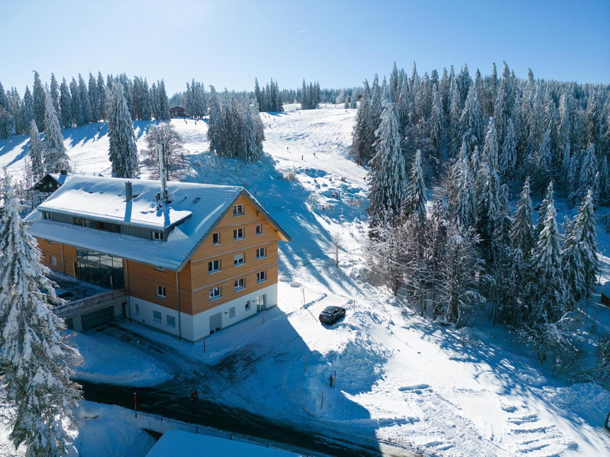 פלדברג Stube9 Am Feldberg, Direkt An Der Skipiste, Ski In-Ski Out מראה חיצוני תמונה